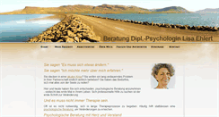 Desktop Screenshot of beratung-ehlert.de